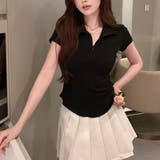 フロントジップラウンドTシャツ 10351 | G&L Style | 詳細画像10 