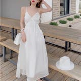 ホワイト | シアーキャミソールワンピース 10354 | G&L Style