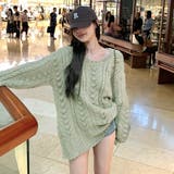 ケーブル編み ニットトップス 10371 | G&L Style | 詳細画像2