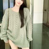 ケーブル編み ニットトップス 10371 | G&L Style | 詳細画像4