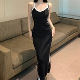 バイカラーキャミソールワンピース 10374 | G&L Style | 詳細画像2