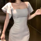 カップ付 フリルスリーブミニワンピース 10381 | G&L Style | 詳細画像8 