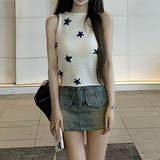 花柄ノースリーブニットトップス 10385 | G&L Style | 詳細画像5 