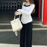 バイカラーロングTシャツ 10405 | G&L Style | 詳細画像3