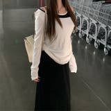 バイカラーロングTシャツ 10405 | G&L Style | 詳細画像4
