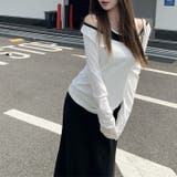 バイカラーロングTシャツ 10405 | G&L Style | 詳細画像5