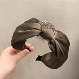 モカ | ストーンモチーフカチューシャ 10416 | G&L Style