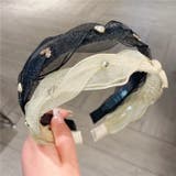 ハートモチーフシフォンカチューシャ 10419 | G&L Style | 詳細画像3 