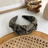 グレー | ギャザーカチューシャ 10423 | G&L Style