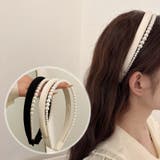 パール2連カチューシャ 10424 | G&L Style | 詳細画像1 