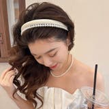 パール2連カチューシャ 10424 | G&L Style | 詳細画像3