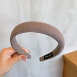 モカ | くすみカラー幅広カチューシャ 10429 | G&L Style