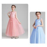 ノースリーブ刺繍ビジュードレス120cm-170cm（適齢：3歳から13歳） | Amiyo | 詳細画像2 