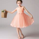 ノースリーブフラワー刺繍ドレス120cm-160cm（適齢：3歳から13歳） | Amiyo | 詳細画像7 