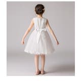 ノースリーブフラワー刺繍ドレス120cm-160cm（適齢：3歳から13歳） | Amiyo | 詳細画像13 