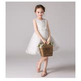 ノースリーブフラワー刺繍ドレス120cm-160cm（適齢：3歳から13歳） | Amiyo | 詳細画像11 