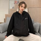 レタリング 薄手 ジップパーカー 7981 | G&L Style | 詳細画像5