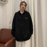 レタリング 薄手 ジップパーカー 7981 | G&L Style | 詳細画像6