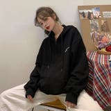 レタリング 薄手 ジップパーカー 7981 | G&L Style | 詳細画像7