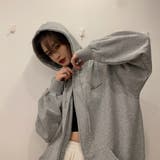 レタリング 薄手 ジップパーカー 7981 | G&L Style | 詳細画像11