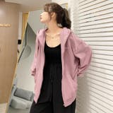 レタリング 薄手 ジップパーカー 7981 | G&L Style | 詳細画像19