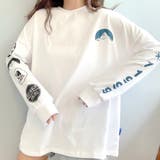 カジュアル プリント ロングTシャツ 7995 | G&L Style | 詳細画像18