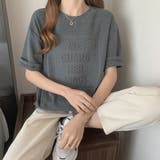 フロントロゴ エンボス加工 半袖Tシャツ 8071 | G&L Style | 詳細画像19 