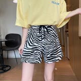 ゼブラ柄 ショートパンツ 8295[品番：XB000008633]｜G&L  Style（ジーアンドエルスタイル）のレディースファッション通販｜SHOPLIST（ショップリスト）