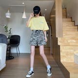 ゼブラ柄 ショートパンツ 8295 | G&L Style | 詳細画像11