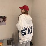 バックプリント 薄手ジップパーカー 8539 | G&L Style | 詳細画像10