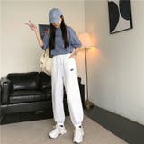 ワンポイントスウェットパンツ 8545 | G&L Style | 詳細画像4 