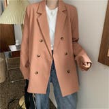 ピンク | ダブルボタンテーラードジャケット 8823 | G&L Style