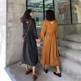 ウエスト切替シャツワンピース 8864 | G&L Style | 詳細画像6 