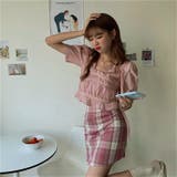 チェック柄ミニスカートパンツ 9082 | G&L Style | 詳細画像3 