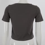 胸開きショート丈Tシャツ 9288 | G&L Style | 詳細画像16 