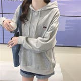 ワンポイントワッペン薄手パーカー 9338 | G&L Style | 詳細画像16