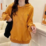 ワンポイントワッペン薄手パーカー 9338 | G&L Style | 詳細画像4