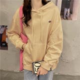 ワンポイントワッペン薄手パーカー 9338 | G&L Style | 詳細画像18