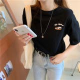 レタリングプリントTシャツ 9343 | G&L Style | 詳細画像2 