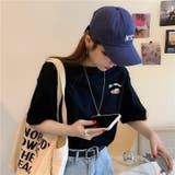 レタリングプリントTシャツ 9343 | G&L Style | 詳細画像3 