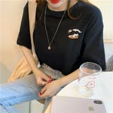 レタリングプリントTシャツ 9343 | G&L Style | 詳細画像4 