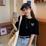 レタリングプリントTシャツ 9343 | G&L Style | 詳細画像5 
