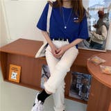 レタリングプリントTシャツ 9343 | G&L Style | 詳細画像9 