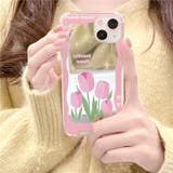 チューリッププリントスマホケース 9470 | G&L Style | 詳細画像1