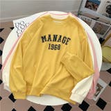 カレッジロゴプリントロングTシャツ 9731 | G&L Style | 詳細画像13