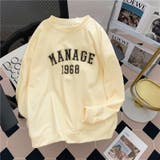 カレッジロゴプリントロングTシャツ 9731 | G&L Style | 詳細画像16