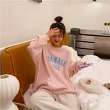 カレッジロゴプリントロングTシャツ 9731 | G&L Style | 詳細画像4