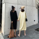 Vネックハイゲージニットワンピース 9804 | G&L Style | 詳細画像3