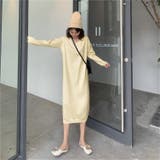 Vネックハイゲージニットワンピース 9804 | G&L Style | 詳細画像4