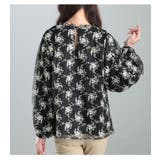 刺繍チュールボリューム袖ブラウス 大きいサイズ レディース | GOLDJAPAN　大きいサイズ専門店 | 詳細画像11 